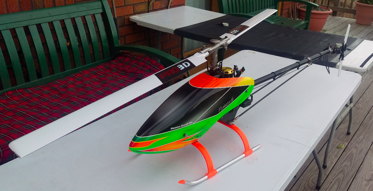 600 size electric rc helicopter